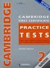 CAMB FCE PRAC TESTS 2 ALUM 2008