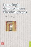 TEOLOGIA DE LOS PRIMEROS FILOSOFOS GRIEGOS, LA