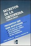 SECRETOS DE LA ORTOPEDIA