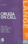 CIRUGÍA. ON CALL