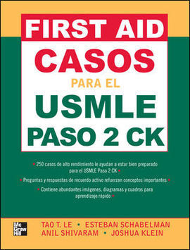 FIRST AID CASOS PARA EL USMLE PASO 2 CK