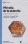 HISTORIA DE LA MATERIA