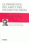 LA DIALÉCTICA DEL AMO Y DEL ESCLAVO EN HEGEL