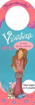 VALENTINA LIBRO DE MIS CARTELES AZUL