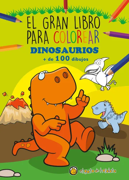 El Gran Libro para Colorear-Dinosaurios
