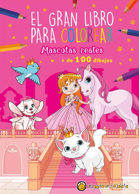 El Gran Libro para Colorear-Mascotas Rea