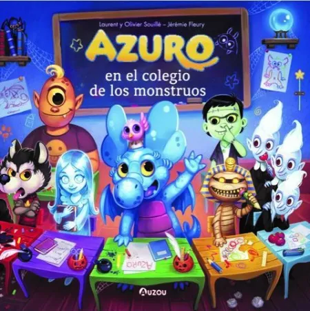Azuro en el Colegio de los Monstruos