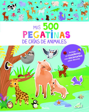 500 PEGATINAS CRIAS DE ANIMALES.