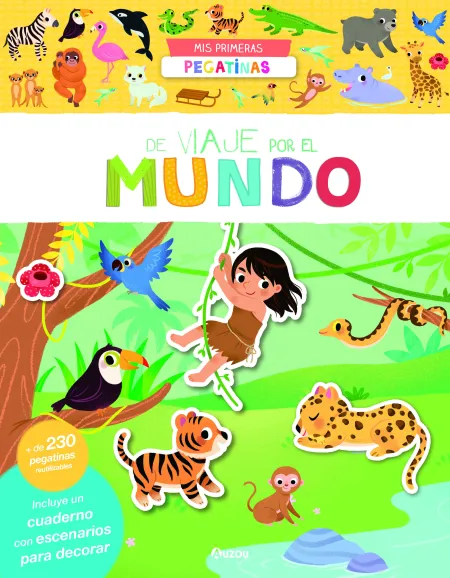 250 Pegatinas Viaje por el Mundo