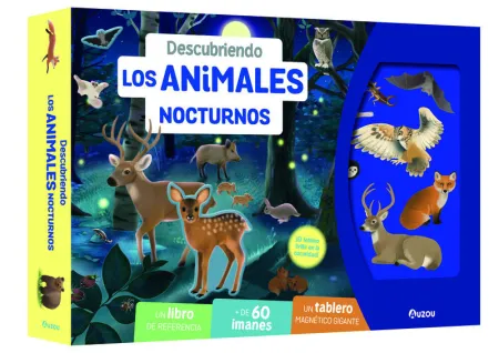 Descubriendo los Animales Nocturnos. Tablero Magnético