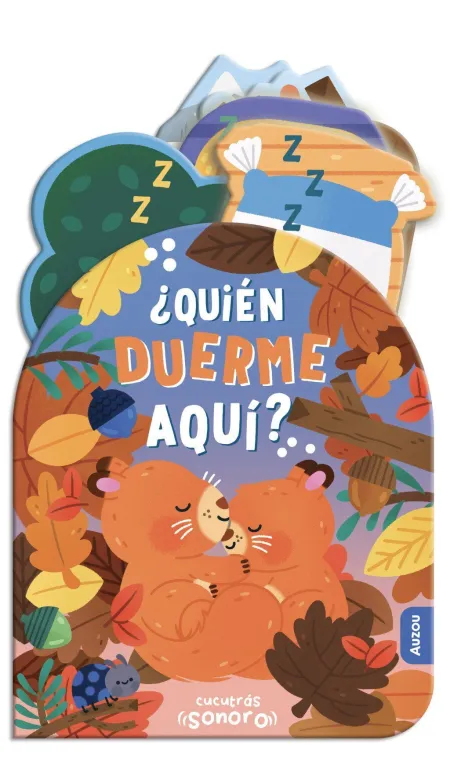 Cucutrás. ¿Quién Duerme Ahí? - ¡Libro de Sonido y Lengüetas que Brilla en la Osc