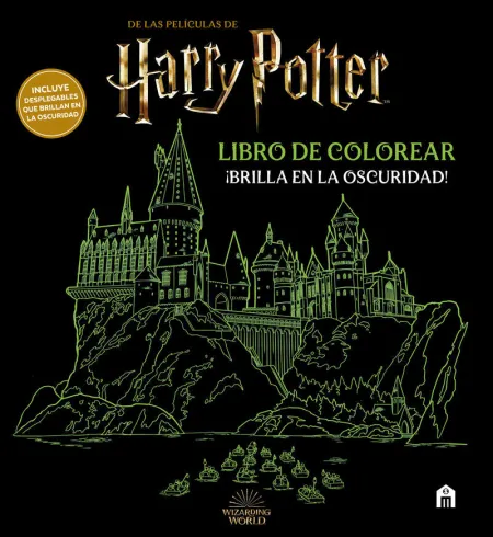 Harry Potter. Libro de Colorear ¡Brilla en la Oscuridad!