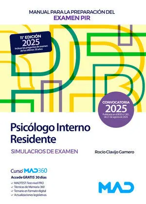 Manual para la Preparación del Examen Pir (Psicólogo Interno Residente)