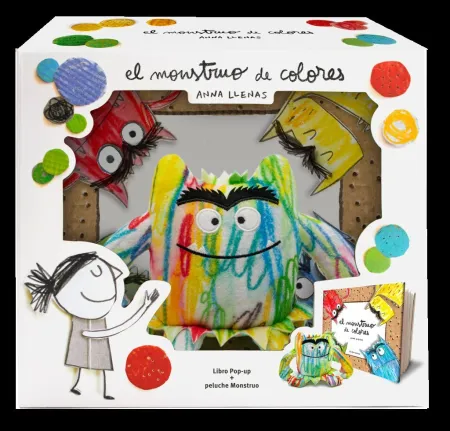 El Monstruo de Colores. Libro Pop-Up + Peluche Monstruo