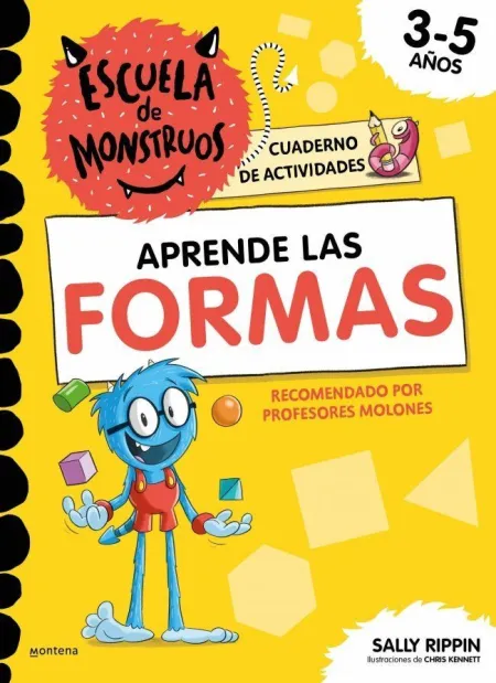 Escuela de Monstruos. Cuaderno de Actividades - Aprende las Formas