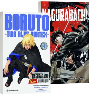 BORUTO: TWO BLUE VORTEX Nº 04  + KAGURABACHI Nº 01 (PACK ESPECIAL)
