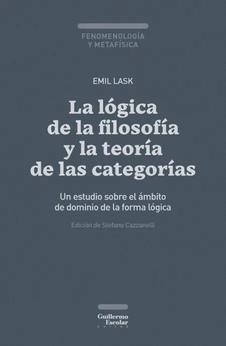 La Lógica de la Filosofía y la Teoría de las Categorías