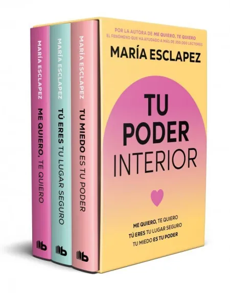 Estuche tu Poder Interior (Tu Miedo Es tu Poder tú Eres tu Lugar Seguro me Q