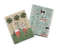 Pack 2 Cuadernos Cosidos Brianda Caballo y Gacelas