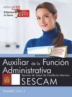 Auxiliar de la Función Administrativa. Servicio de Salud de Castilla-La Mancha (
