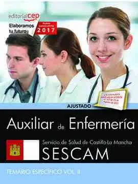 Auxiliar de Enfermería. Servicio de Salud de Castilla-La Mancha (Sescam). Temari