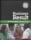 Business Result Pre-Intermediate Student's Book With Interactive Workbook On Cd-Rom