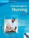 Cambridge English For Nursing Pre-Intermediate + Cd