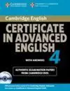 Cambridge Certificate In Advanced English 4 For Updated Exam Self-Study Pack. Student S Book + Cd