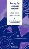 Testing For Language Teachers