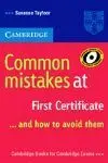 Common Mistakes At First Certificate