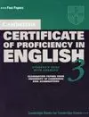 Certificate Of Proficiency In English 3 Student S Book With Answers
