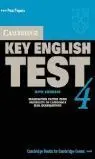 Cambridge Key English Test 4 Student S Book With Answers