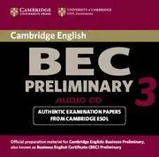 Cambridge Bec Preliminary 3 Audio Cd