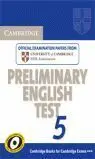 Cambridge Preliminary English Test 5. Without Answers