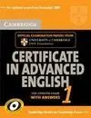 Cambridge Certificate In Advanced English 1