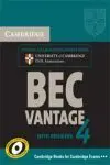 Cambridge Bec 4 Vantage Student S Book With Answers