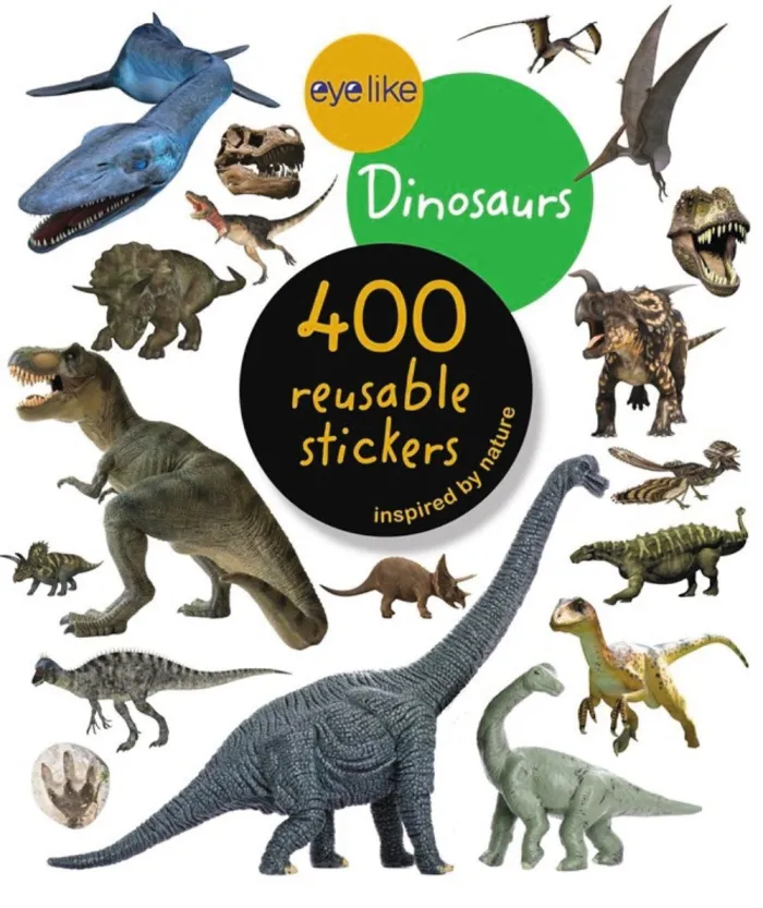 Eyelike Stickers: Dinosaurs