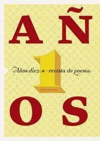 Revista de Poesía Años Diez, Nº 1