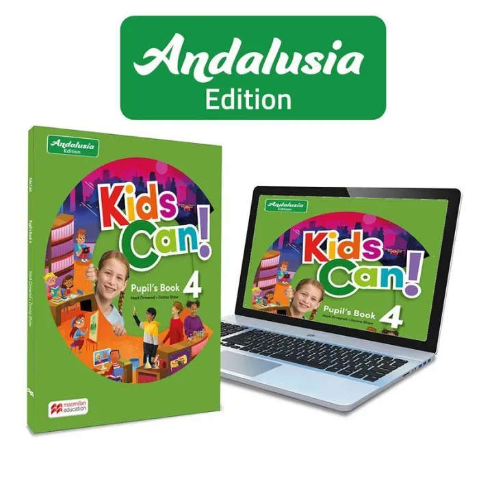 Kids Can! Andalucia 4 Pupil's Book: Libro de Texto de Inglés Impr