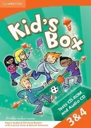 Kid's Box Levels 3-4 Tests Cd-Rom And Audio Cd