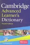 Cambridge Advanced Learner's Dictionary With Cd-Rom Paperback