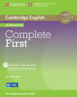 Complete First Teacher's Book With Teacher's Resources Cd-Rom 2Nd Edition