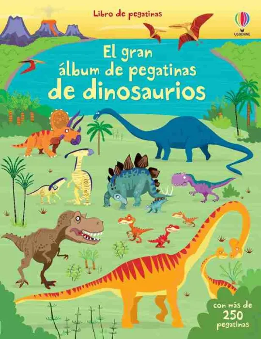 Gran Album de Pegatinas de Dinosaurios