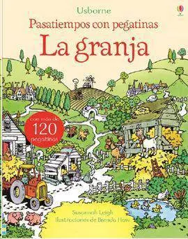 Pasatiempos con Pegatinas la Granja