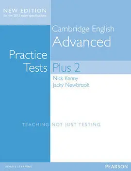 Cambridge English: Advanced Practice Tests Plus 2 (New Edition) S