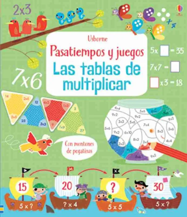 Tablas de Multiplicar Libros Actividades