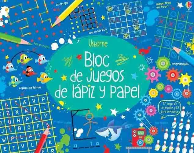 Bloc de Juegos de Lapiz y Papel