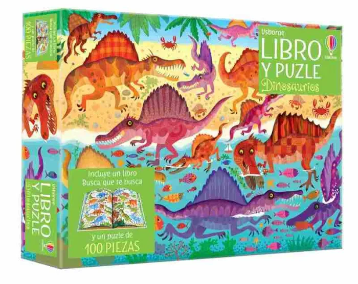 Dinosaurios Libro Puzzle