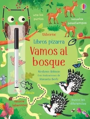 El Bosque Libros Pizarra con Actividades