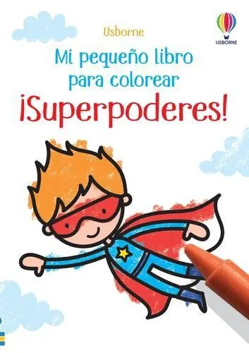 Superpoderes Libro Colorear